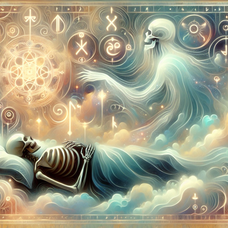 Видеть во сне умершего человека, который умирает: символика и психологический смысл